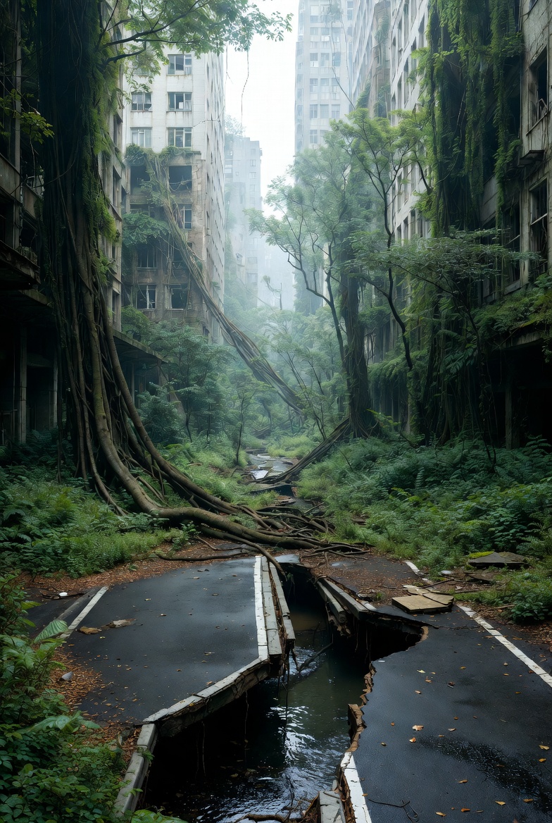 Central station ruins
